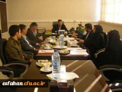 برگزاری جلسه ای به  مناسبت بزرگداشت  روز دانشجو در مدیریت امور پردیس های استان اصفهان