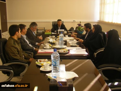 جلسه هماهنگی مراسم بزرگداشت  روز دانشجو در مدیریت امور پردیس های استان