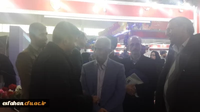 بازدید امروز سرپرست محترم مدیریت امور پردیس های دانشگاه فرهنگیان اصفهان از غرفه این دانشگاه در یازدهمین نمایشگاه پژوهش و فناوری