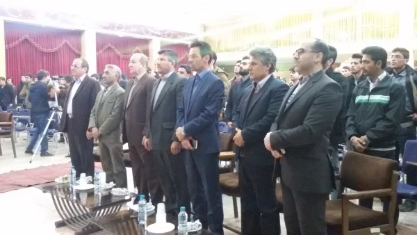 برپایی مراسم افتتاحیه دومین جشنواره ورزشی درون دانشگاهی پردیس شهید باهنر اصفهان