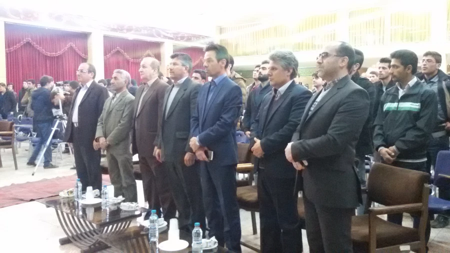 برپایی مراسم افتتاحیه دومین جشنواره ورزشی درون دانشگاهی پردیس شهید باهنر اصفهان