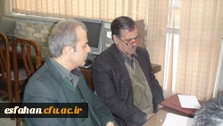 حضور دکتر ساکی معاون پژوهش و فناوری در اصفهان