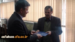 حضور دکتر ساکی معاون پژوهش و فناوری در اصفهان