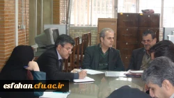 حضور دکتر ساکی معاون پژوهش و فناوری در اصفهان