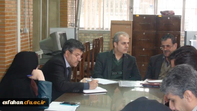 حضور دکتر ساکی معاون پژوهش و فناوری در اصفهان