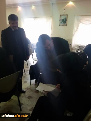بازدید دکتر ساکی معاونت پژوهش و فناوری دانشگاه فرهنگیان از مرکز آموزش عالی شهید رجایی اصفهان