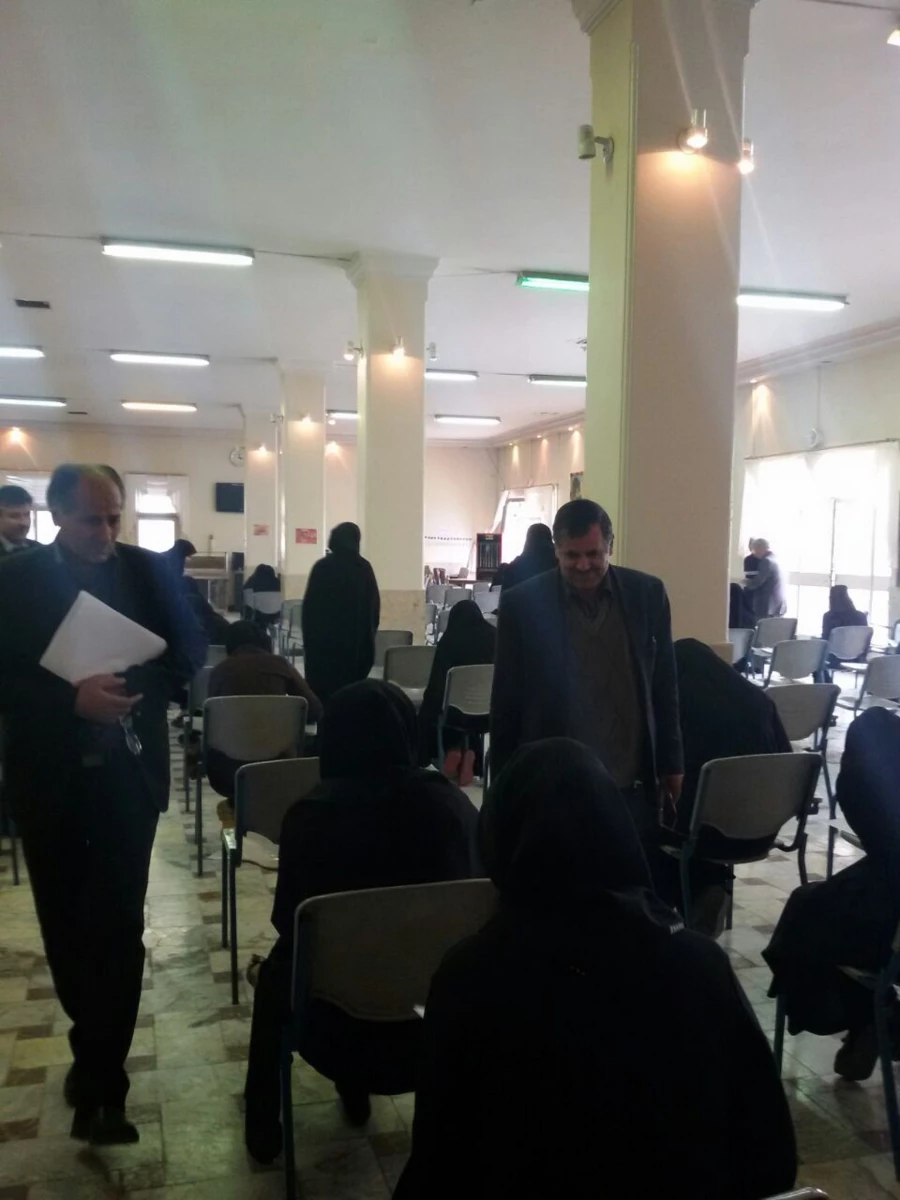 بازدید دکتر ساکی معاونت پژوهش و فناوری دانشگاه فرهنگیان از مرکز آموزش عالی شهید رجایی اصفهان