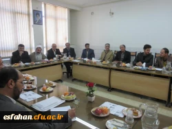 جلسه تودیع و معارفه در نجف آباد