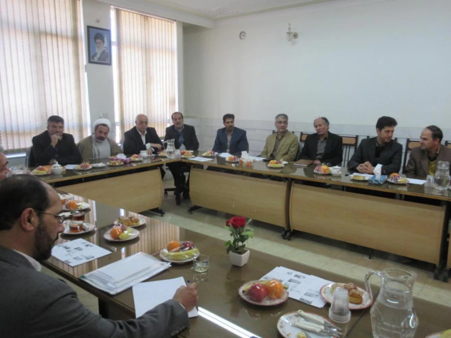 جلسه تودیع و معارفه در نجف آباد