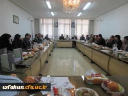 جلسه تودیع و معارفه در نجف آباد