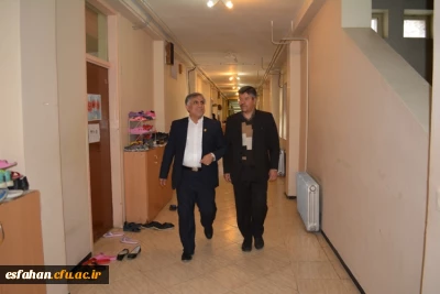 بازدید دکتر قنبری، معاون دانشجویی دانشگاه فرهنگیان از پردیس  فاطمه زهرا(س) و مرکز آموزش عالی شهید رجایی استان اصفهان