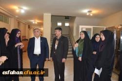 بازدید دکتر قنبری، معاون دانشجویی دانشگاه فرهنگیان از پردیس فاطمه زهرا(س) و مرکز آموزش عالی شهید رجایی استان اصفهان