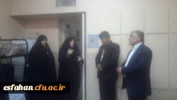 بازدید دکتر قنبری، معاون دانشجویی دانشگاه فرهنگیان از پردیس فاطمه زهرا(س) و مرکز آموزش عالی شهید رجایی استان اصفهان