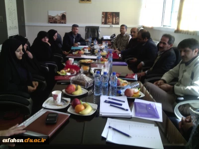 برگزاری دومین جلسه ی شورای رؤسای منطقه 7 کشوری دانشگاه فرهنگیان در مدیریت امور پردیس های استان اصفهان