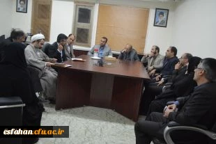 حضور سرپرست امور پردیس های استانی ، دکتر عروف زاد و جمعی از اعضای شورای اسلامی شهر وخیرین اصفهان در ضیافت افطار پردیس فاطمه زهرا (س)