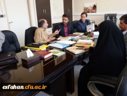 نشست مشترک سرپرست امور پردیس های استانی ومعاون آموزشی اداره کل آموزش و پرورش در کمیته استانی طرح تعالی مدیریت مدرسه