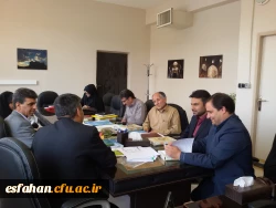 نشست مشترک سرپرست امور پردیس های استانی ومعاون آموزشی اداره کل آموزش و پرورش در کمیته استانی طرح تعالی مدیریت مدرسه