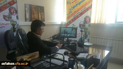 برگزاری جلسه ویدئو کنفرانس مسئولان سازمان مرکزی دانشگاه فرهنگیان با اعضای برگزار کننده دوره آموزشی ارتقائ نقش تربیتی و اجتماعی معلم ویژه مهارت آموزان ماده 28