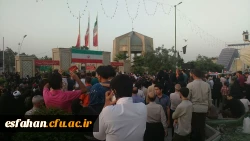 تشییع  پیکر پاک شهدای گمنام دفاع مقدس و شهدای مدافع حرم با حضور دانشجو معلمان