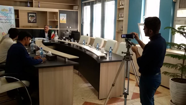 نشست خبری دکتر قنبری معاون دانشجویی دانشگاه فرهنگیان با خبرگزاری ها