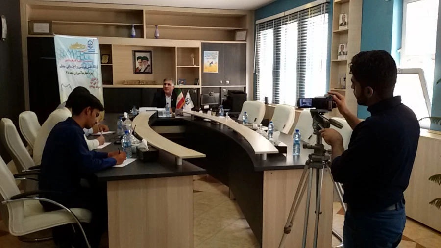 نشست خبری دکتر قنبری معاون دانشجویی دانشگاه فرهنگیان با خبرگزاری ها