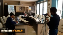 نشست خبری دکتر قنبری معاون دانشجویی دانشگاه فرهنگیان با خبرگزاری ها