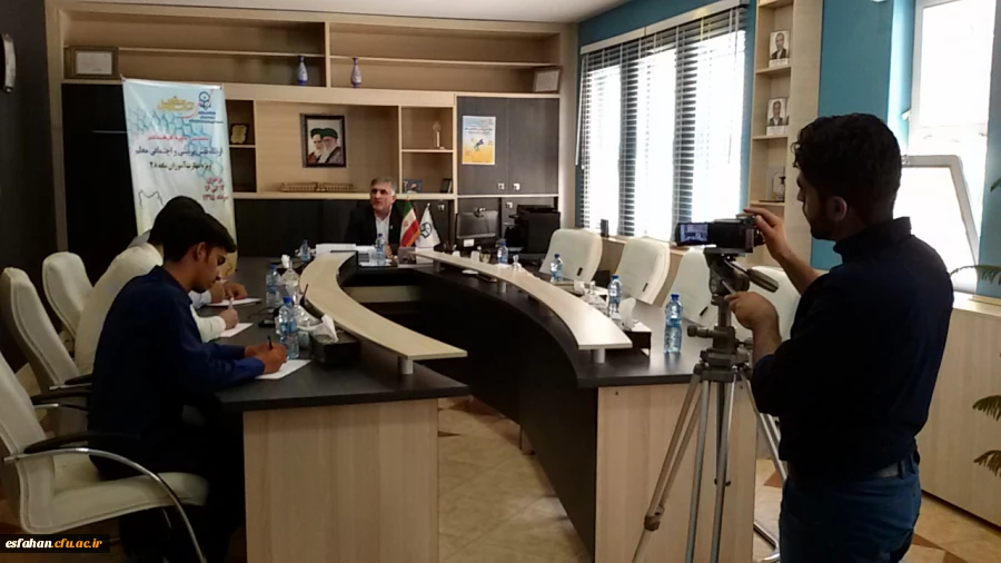 نشست خبری دکتر قنبری معاون دانشجویی دانشگاه فرهنگیان با خبرگزاری ها