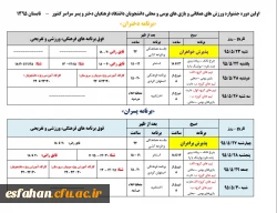 برنامه نخستین جشنواره ورزش های همگانی و بازی های بومی و محلی دانشجویان دانشگاه فرهنگیان