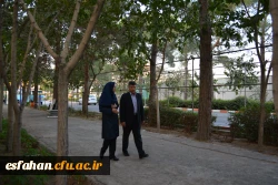 بازدید رییس دانشگاه فرهنگیان استان اصفهان از ستاد خبری نخستین جشنواره ورزشهای همگانی وبازیهای بومی ومحلی