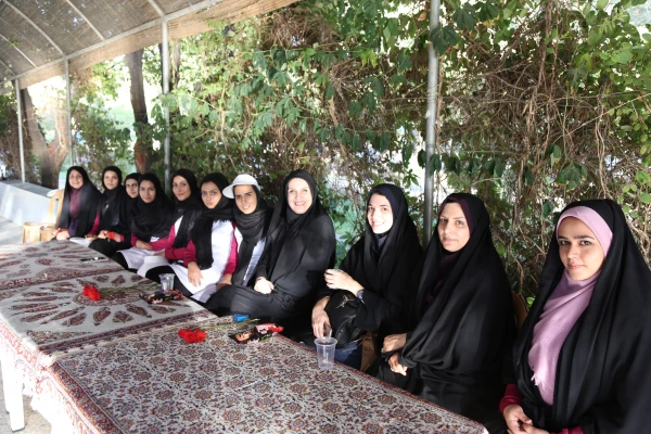 حضور خانم دکتر شهیدی مدیر کل تربیت بدنی دانشگاه فرهنگیان و دبیر کل جشنواره در جمع ورزشکاران