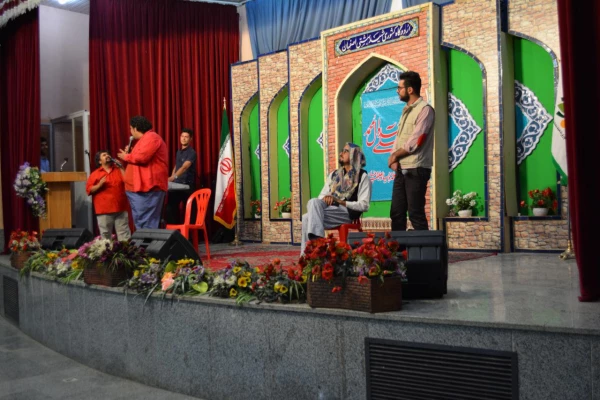 برگزاری جنگ شادی در اردوگاه شهید بهشتی