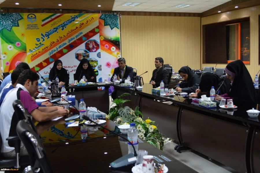 نشست خبری دکتر شهیدی دبیر کل تربیت بدنی جشنواره با خبرگزاری ها