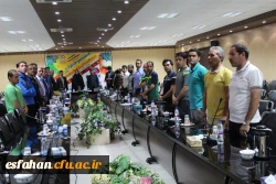 جلسه هماهنگی و قرعه کشی نخستین جشنواره ورزش های همگانی و بازی های بومی و محلی با حضور مسئولین، مربیان و سرپرستان