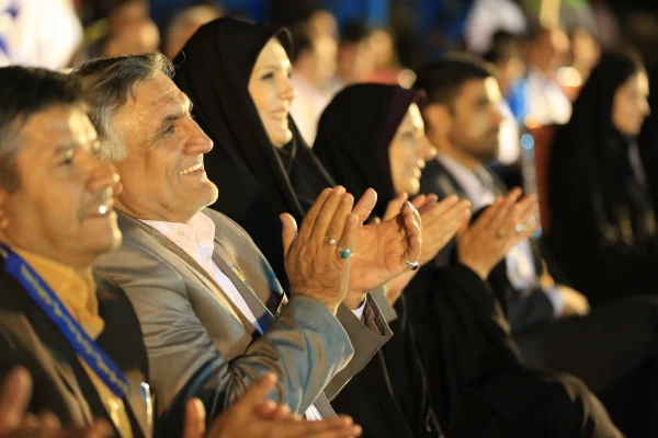 مراسم افتتاحیه نخستین جشنواره ورزش های همگانی و بازی های بومی و محلی (دوره پسران)