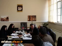 شورای آموزشی پردس ها  با حضور دکتر عروف زاد برگزار گردید