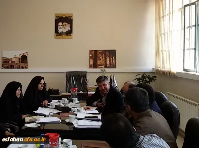 شورای آموزشی پردیس ها  با حضور دکتر عروف زاد برگزار گردید