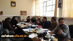 شورای آموزشی پردیس ها  با حضور دکتر عروف زاد برگزار گردید