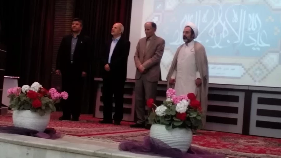 مراسم تجلیل و تکریم سرپرست پردیس  شهید باهنر  و معارفه سرپرست جدید