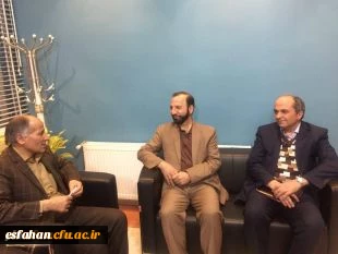 بازدید دکتر زادهوش رییس شورای اسلامی شهرستان اصفهان از دانشگاه فرهنگیان پردیس شهید باهنر اصفهان