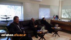 نشست مشترک سرپرست مدیریت امور پردیس های استان و ریاست دانشگاه فنی حرفه ای شهید مهاجر