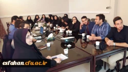 حضور دانشجویان شوراهای صنفی استان اصفهان در نشست بادکترمهرمحمدی سرپرست دانشگاه فرهنگیان