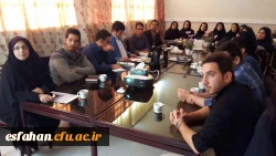 حضور دانشجویان شوراهای صنفی استان اصفهان در نشست بادکترمهرمحمدی سرپرست دانشگاه فرهنگیان