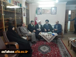 دیدار مسئولین دانشگاه فرهنگیان  اصفهان با آیت ا...   سید یوسف طباطبایی نژاد نماینده ولی فقیه در استان وامام جمعه اصفهان