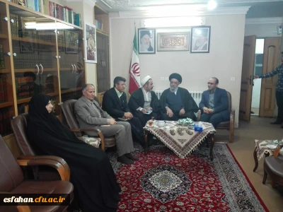 دیدار مسئولین دانشگاه فرهنگیان  اصفهان با آیت ا...   سید یوسف طباطبایی نژاد نماینده ولی فقیه در استان وامام جمعه اصفهان