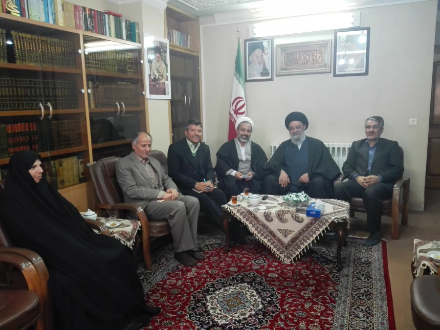 دیدار مسئولین دانشگاه فرهنگیان  اصفهان با آیت ا...   سید یوسف طباطبایی نژاد نماینده ولی فقیه در استان وامام جمعه اصفهان