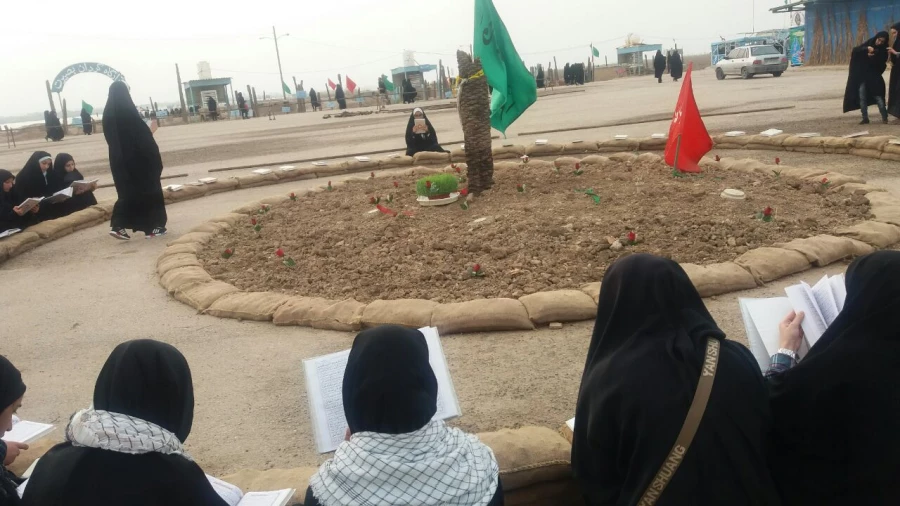 اعزام کاروان  دانشجویان دختر به اردوی راهیان نور