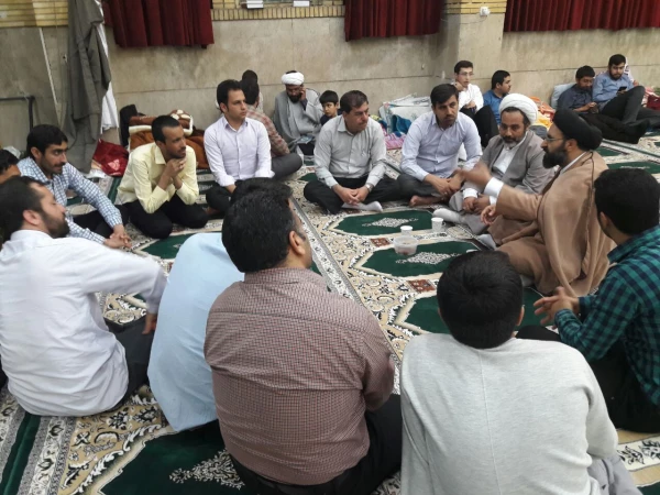 حضور حجت الاسلام و المسلمین دادگر در مراسم پرفیض اعتکاف دانشگاه فرهنگیان استان اصفهان