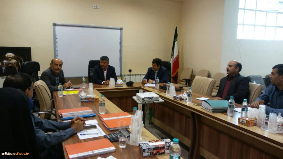 برگزاری کار گروه منتخب هیأت اجرایی منابع انسانی قطب 7 دانشگاه فرهنگیان در اصفهان