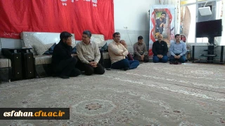 دیدار جمعی از مسئولین دانشگاه فرهنگیان استان اصفهان با خانواده شهید محسن حججی