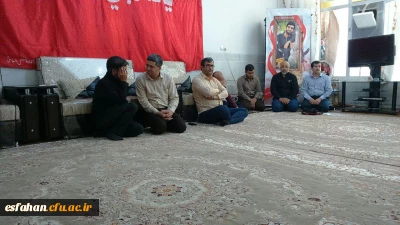 دیدار جمعی از مسئولین دانشگاه فرهنگیان استان اصفهان با خانواده شهید محسن حججی